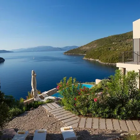 别墅 Kastos -stylish With Private Sea Access